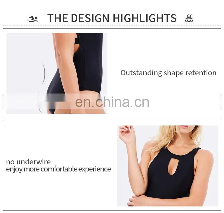 Swimwear factory design your owm one piece swimsuit women one piece