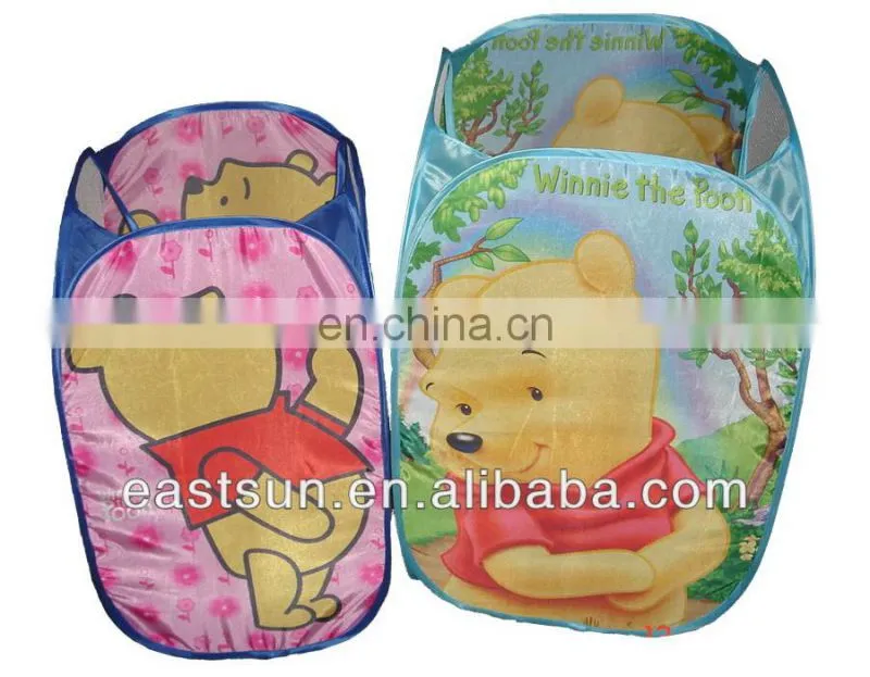 Cute Cartoon Pop Up hamper pop up toy storage hamper