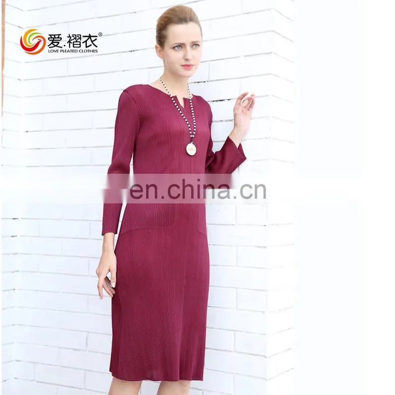 Ladies elegant Sexy Long sleeve High neck One - piece black dresses with see through sleeve