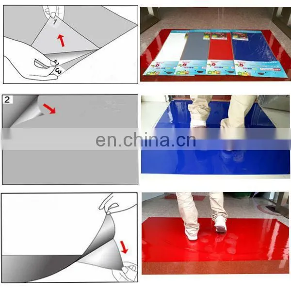 2014 hot sale Adhesive Garden Cleaning Tools Sticky Floor Mat