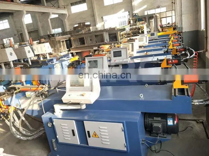 DW50NC Manual feeding hydraulic stainless steel pipe tube bending machine with mandrel ball
