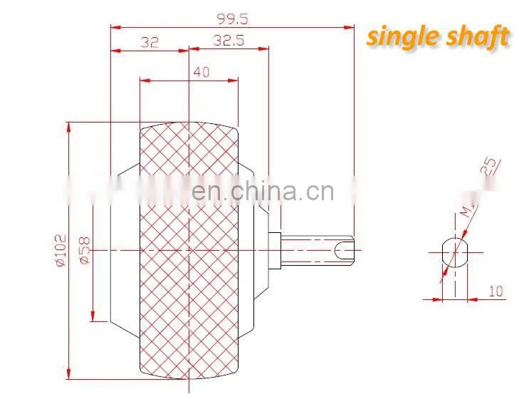 CE High quality 4 inch 24v 36v brushless gearless single/double shaft hub motor