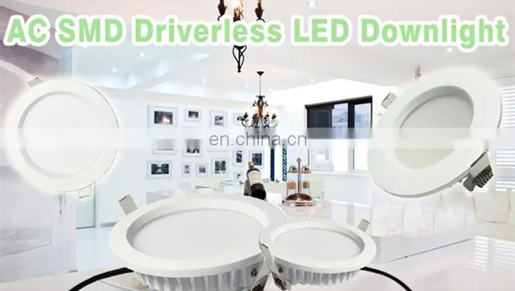 top quality indoor lighting 2800-5500K optional CCT downlight smd