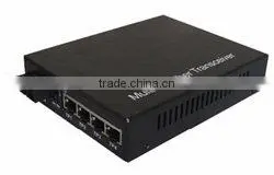 4Ports Optical Fiber Media Converter