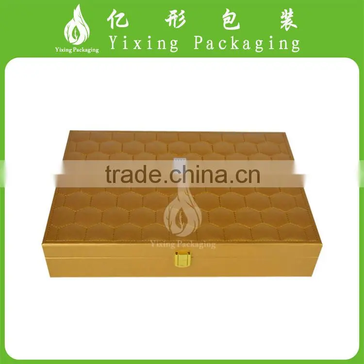 Luxury high end leather box for gift