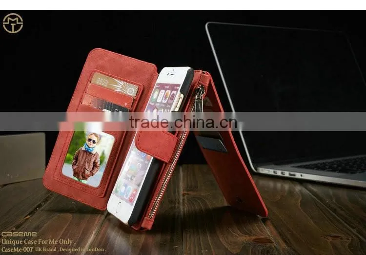 For iPhone 6 Cases Fashion Wallet Flip PU Leather Case for Apple iPhone 6 6s 4.7 Plus 5.5 With Card Slot Photo Frame Stand Cover