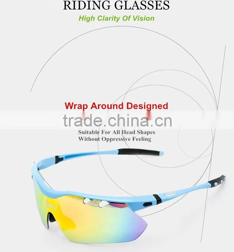 UV400 anti radiation glasses protections lens hardness cycling running sports sunglasses