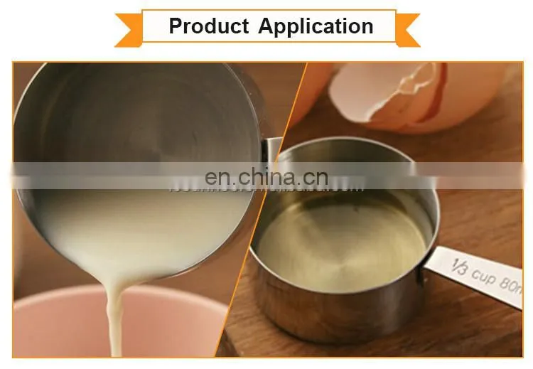 Best Selling Stainless Steel Measuring Cup With Silicone Handle