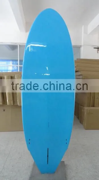 8'5" Blue Epoxy Fiberglass Stand up paddle boards with EPS foam core SUP board