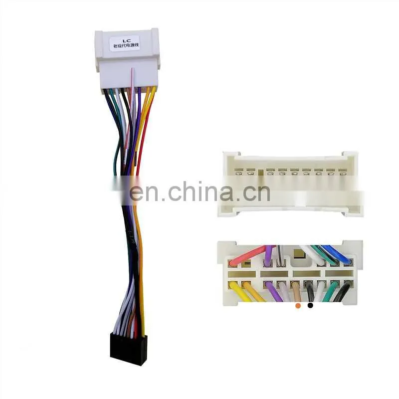 Car Radio Frame Ashboard Installation Refitting Trim Kit Frame With Power Cable