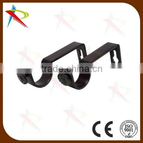 wrought metal Greece style curtain pole brackets accessories