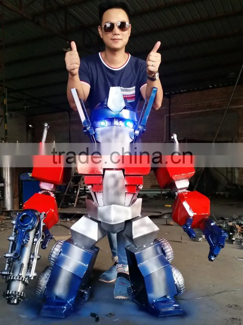 1.2 meters high Optimus prime famous sculpture reproductions