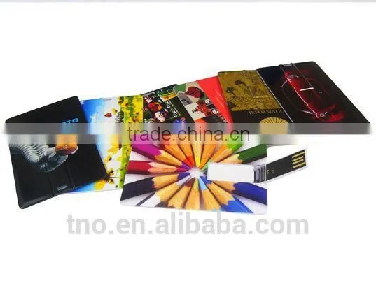 custom promotional credit card usb flash drive
