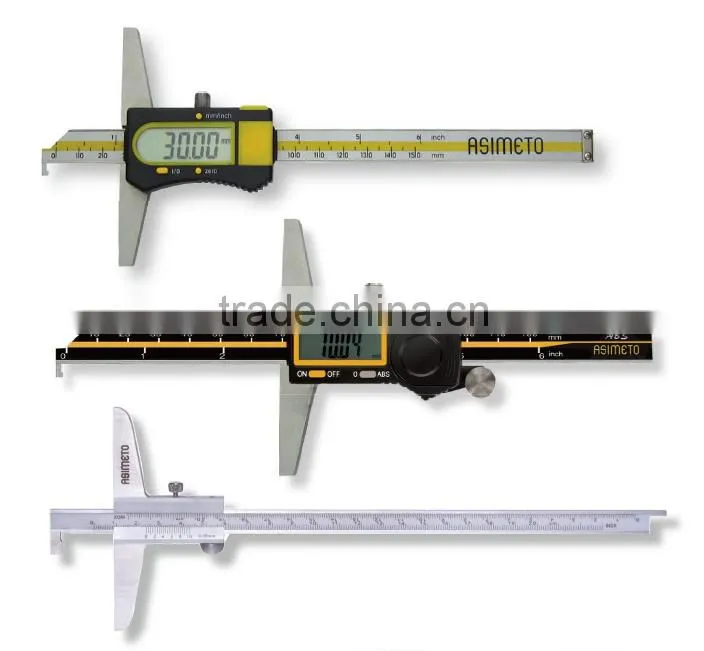 DEPTH CALIPERS WITH SINGLE HOOK