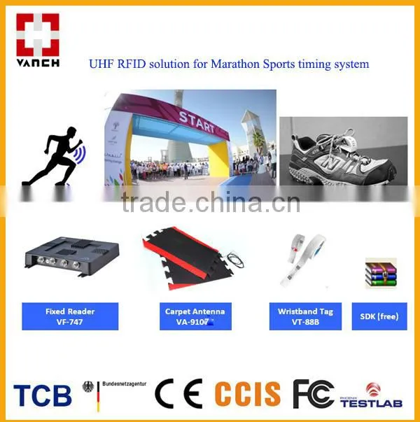 VANCH RFID Race Timing system/racing/marathon/swimming/GO Kart