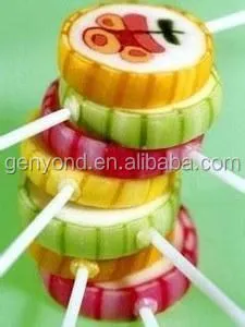 Single Twist Automatic Lollipop Wrapping Machine