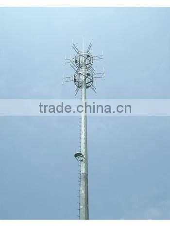 GSM single-tube communication towers