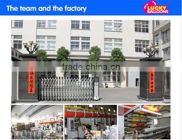 Helium balloon factory EN71approved inflatable cartoon car helium balloons