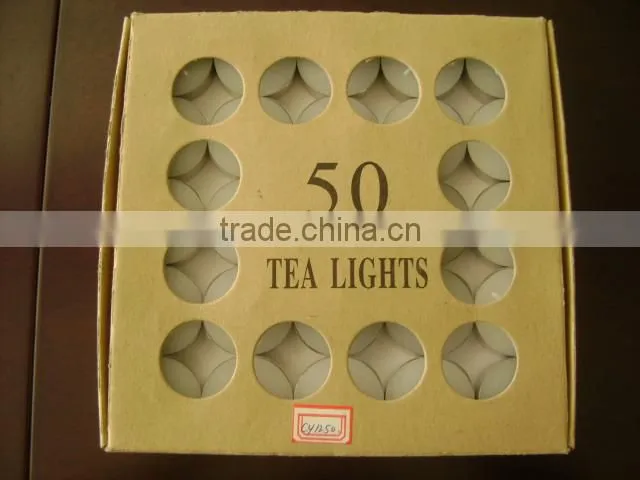 Bulk tealight candle/white tealight candle