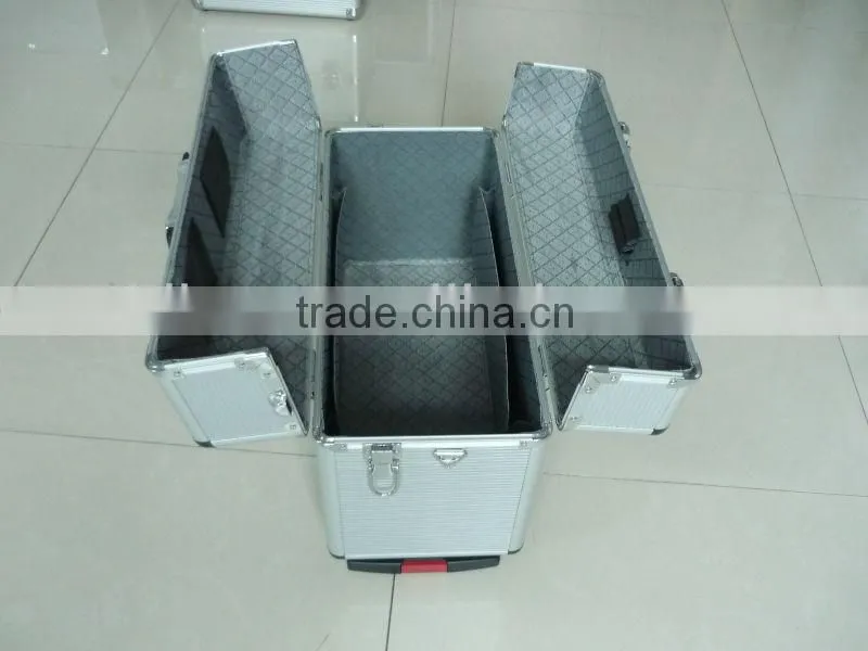 Aluminium brief trolley case