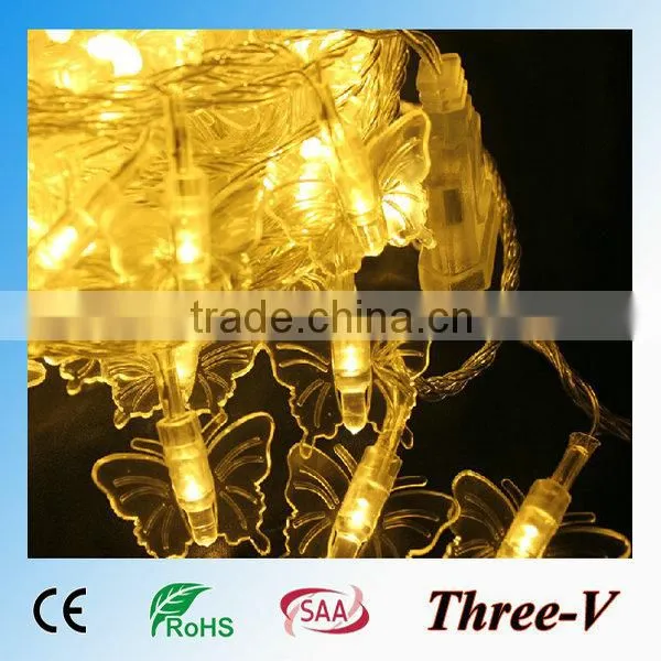 Butterfly LED Xmas lights holiday home window ceiling tree decoration string light 5M/10M 220V/110V