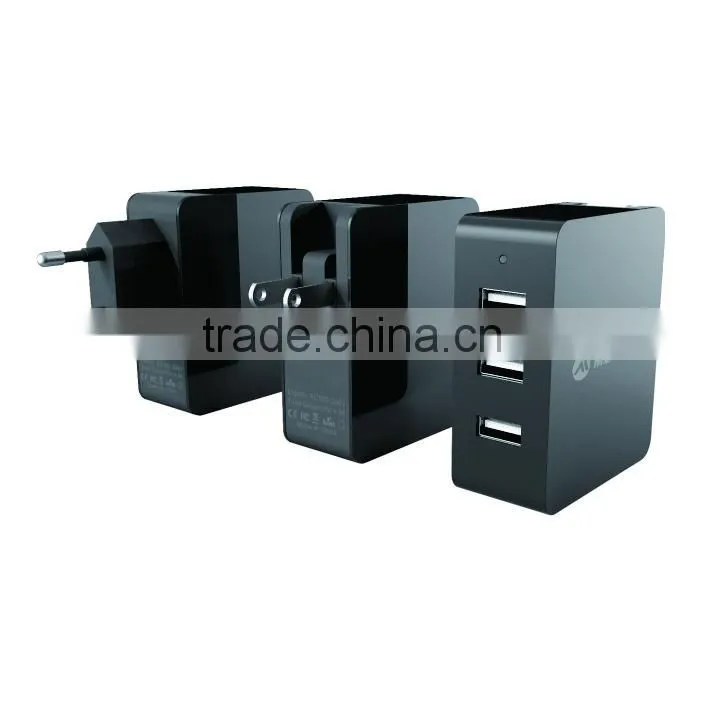 2016 hot sale high quality quick charger wall plug 2 3 4 port multi port usb chargers usb wall charger for cellphone