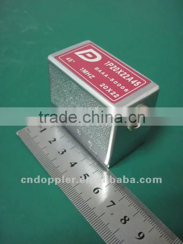 Angle beam probe