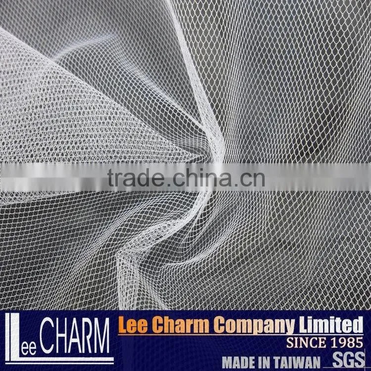 100% Nylon Latest Fine Light Tulle Fabric