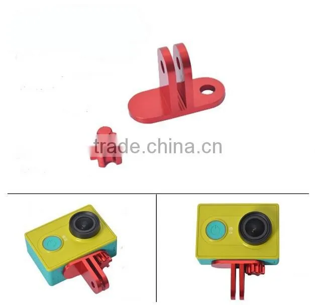 CNC Aluminum Mount Adapter Screw for WIFI Bluetooth 4.0 Xiaoyi Mi Action Sport Camera parts