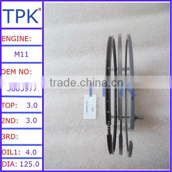 N14 engine piston ring set,3804500 4089489 4024942