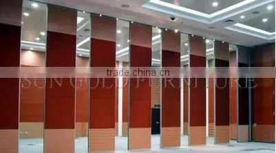 China Construction Material Movable Sound Proof Partition Wall(SZ-WST746)