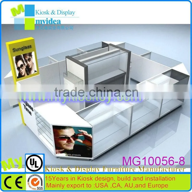 2015 hot sunglasses display stand/kiosk/rack for hot sale