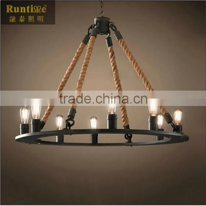 Iron wire pendant lamp hanging lamp chandelier modern pendant light fixtures