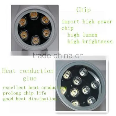 High quality IP65 Waterproof 12W RGB led wall lamps garden balcony Double side light source led outdoor lighting wall light