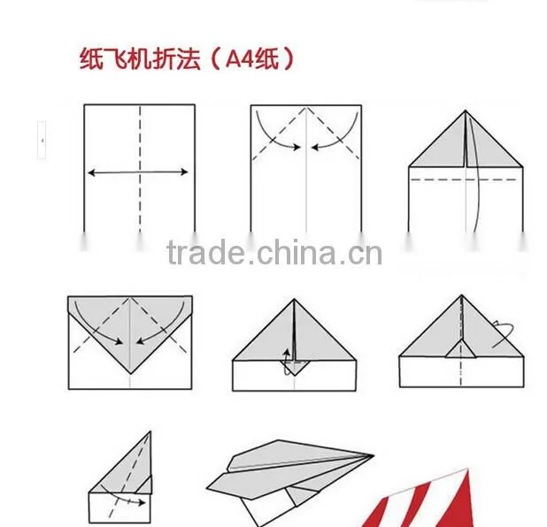 New electric paper airplane DIY paper plane for sale