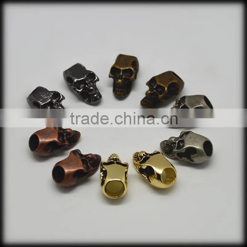 various design paracord metal blank shoelace charm ,paracord charms with epoxy sticker