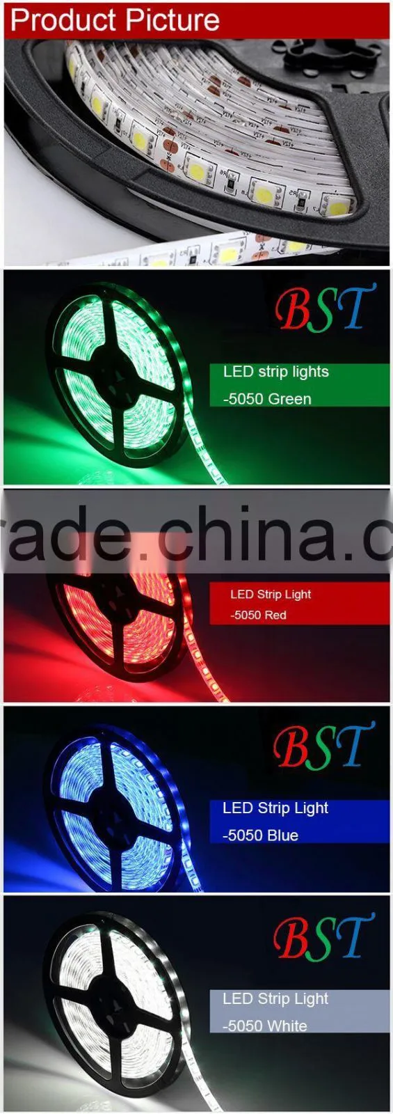 Hot selling 240leds/meter 12V double row 3014 smd led strip