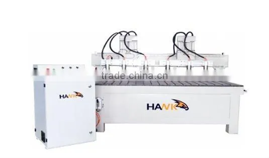CNC router with 6 spindles