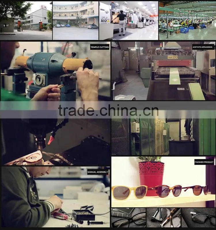 2015 Wood half Frame Glasses Fashionable Wood Optical Frames FW951