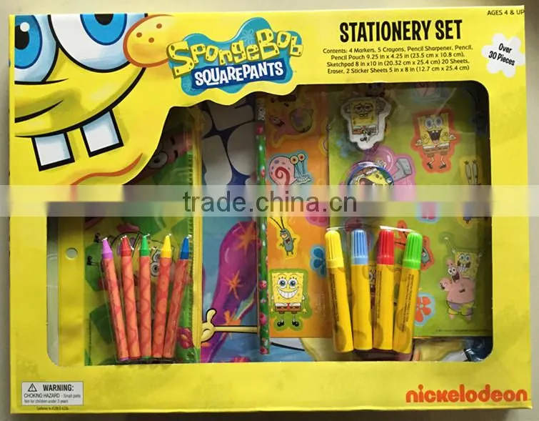2015 Lovely Beautiful Sationery Set For KIDS