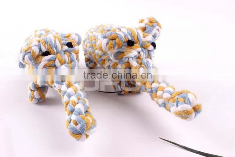 2014 all new mini elephant animal shape cotton pet toys and pet products