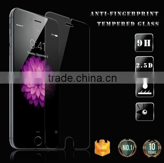 mobile phone Tempered Glass Screen Protector 9H,silk print screen protector for iphone