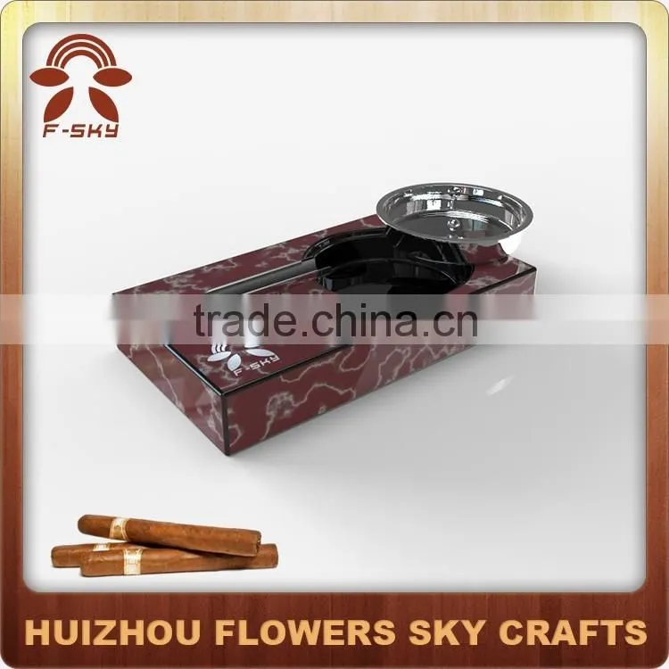Retangle Wood Made Premium Cigar Ashtray for Cigars