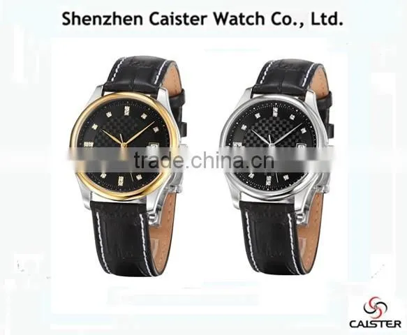 2014 new fashion mens watches senior automatic watch stainless steel smart valentine gift watch