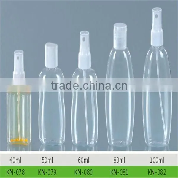 hdpe plastic throat spray bottle with aerosol spray pump 10ml