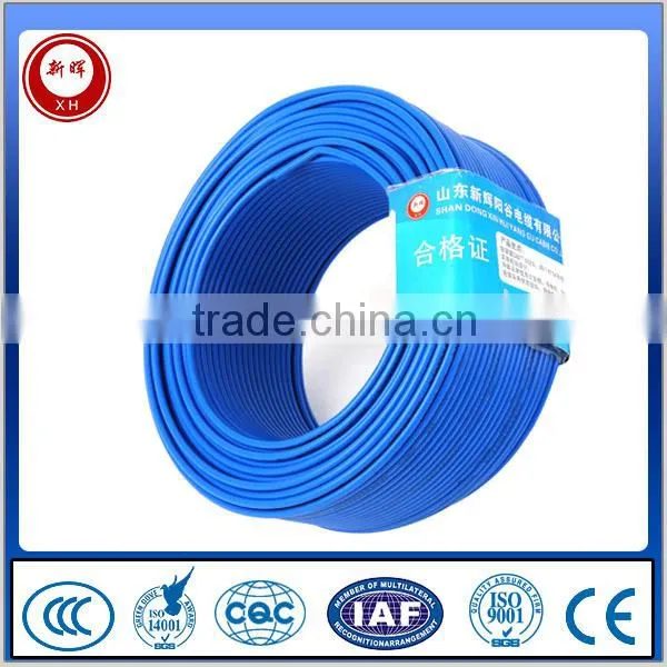 Family house building hotel pvc electric wire