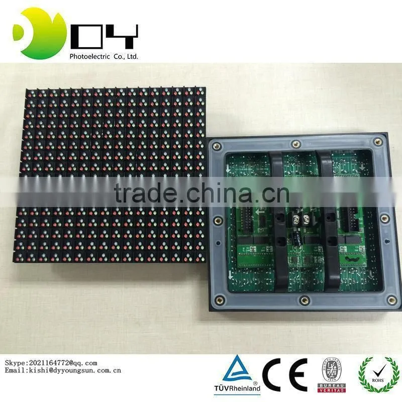 RGB Full color Programmable LED Scrolling Sign Message Board Display module 320*160mm 32*16 pixels P10 DIP LED module