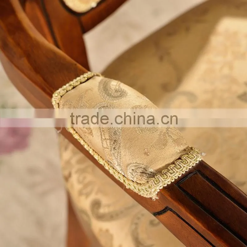 Best seeling durable hand carved wood chair wood dining chair 993B