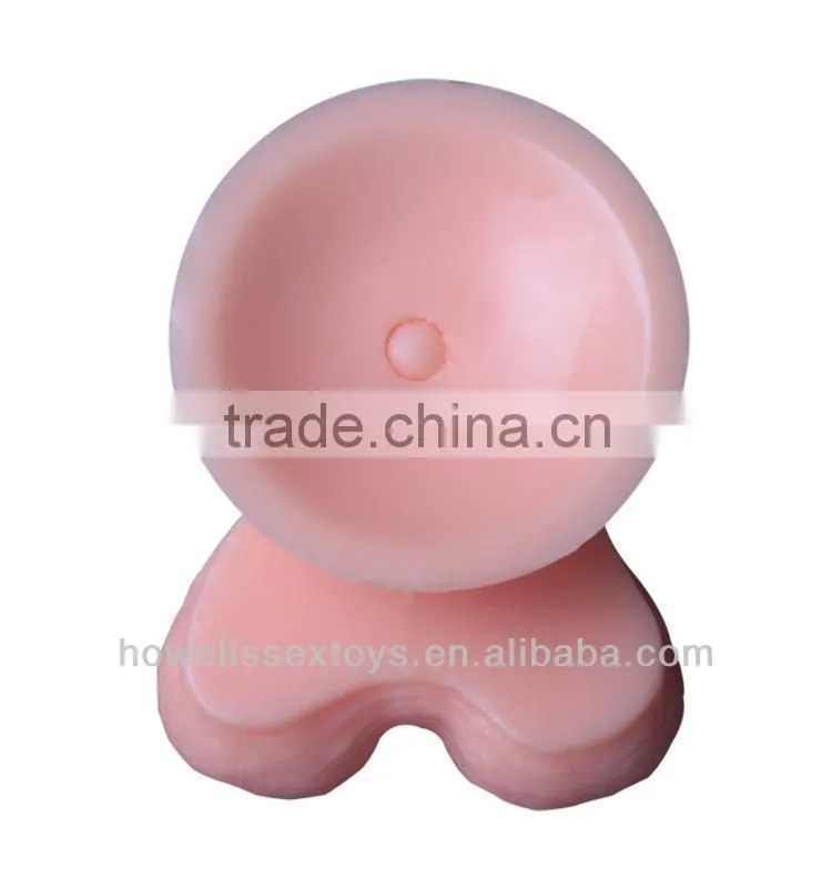 Hand Free 7'' Big Penis Real Skin feeling Dildo Sex Toys