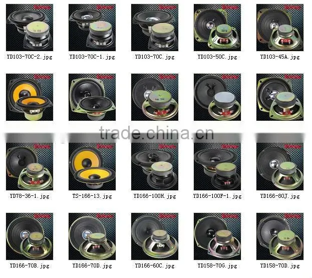 YD50-Y15014-1 silver concave cap multimedia speaker, waterproof speaker